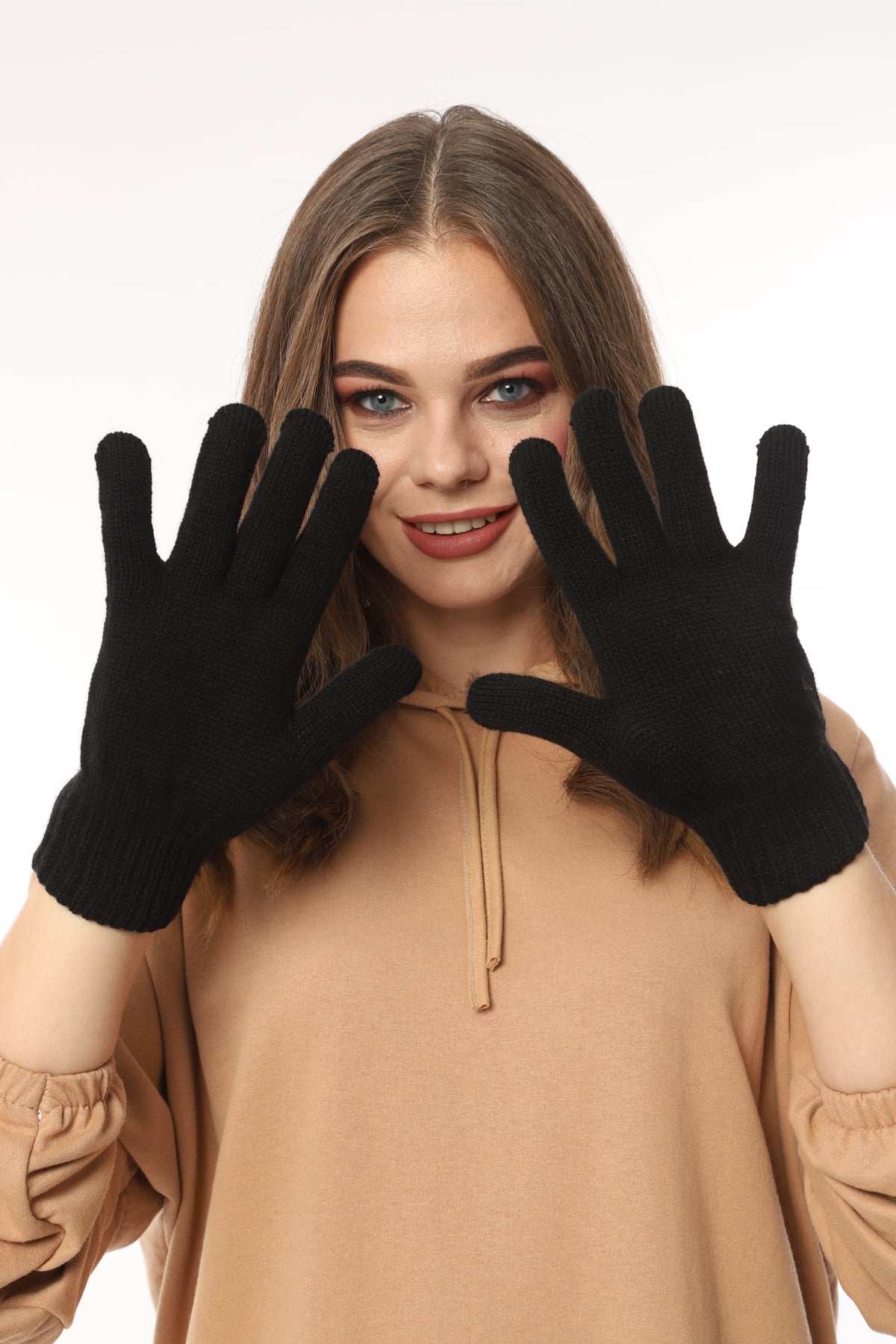 Parmaklı Eldiven (Siyah)