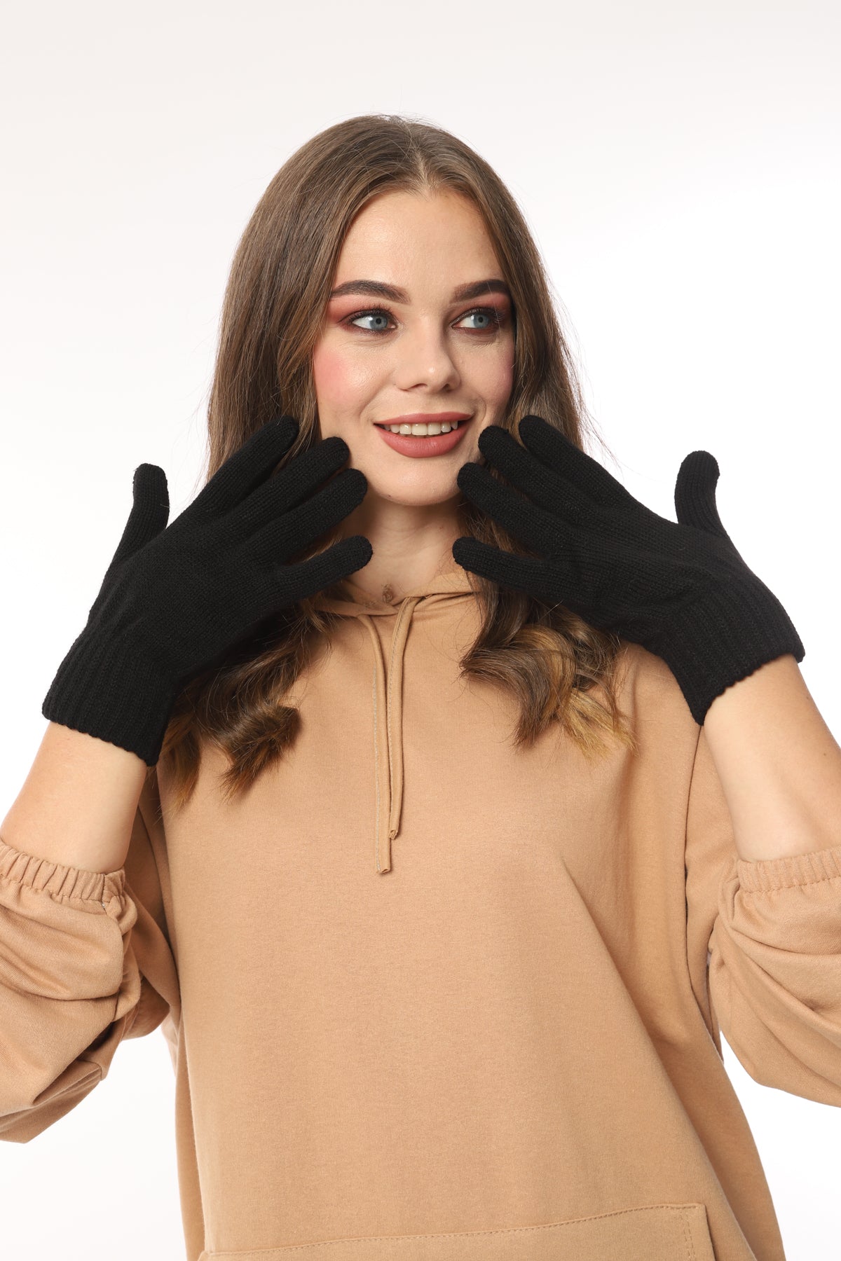 Parmaklı Eldiven (Siyah)