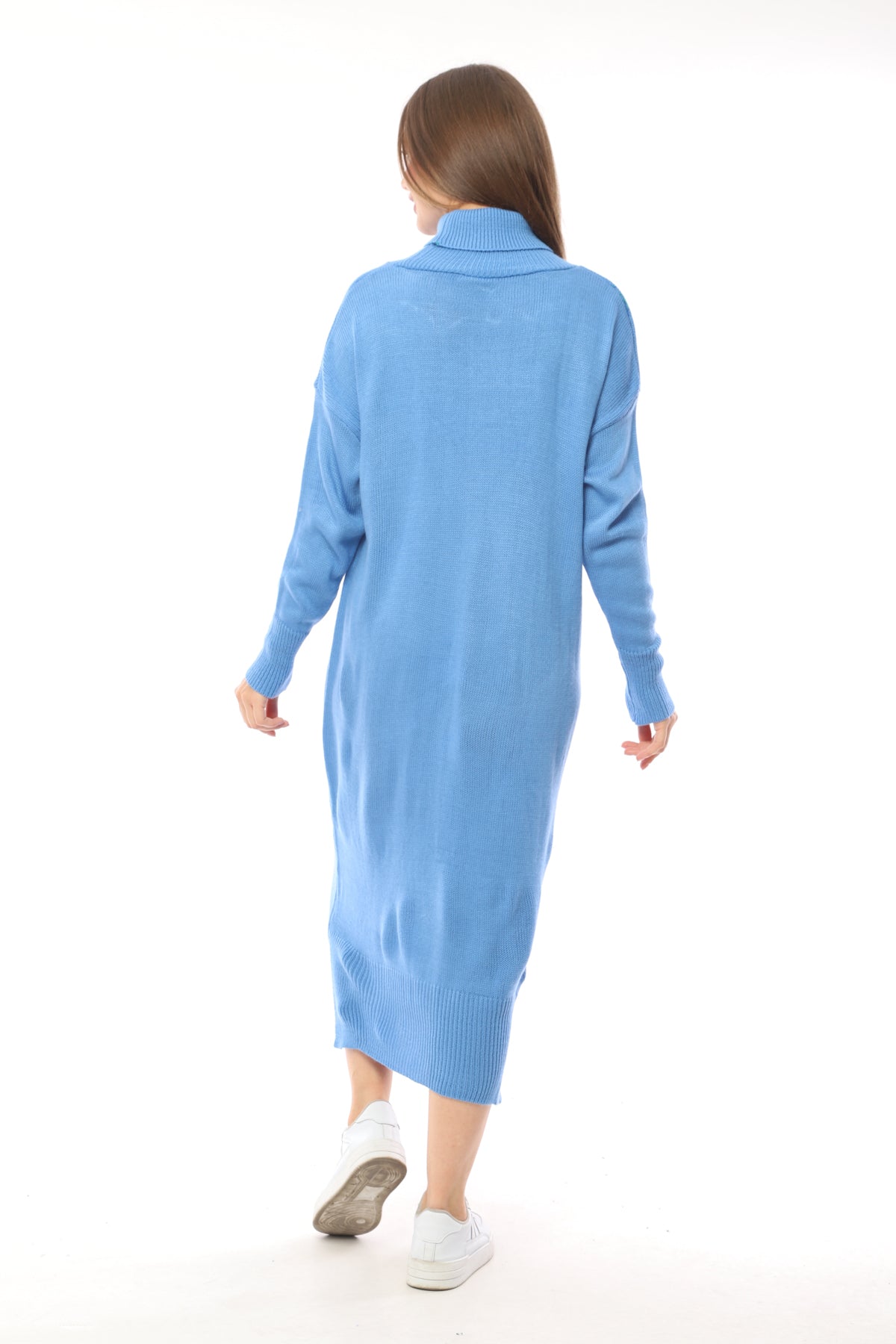 Balıkçı Yaka Triko Elbise