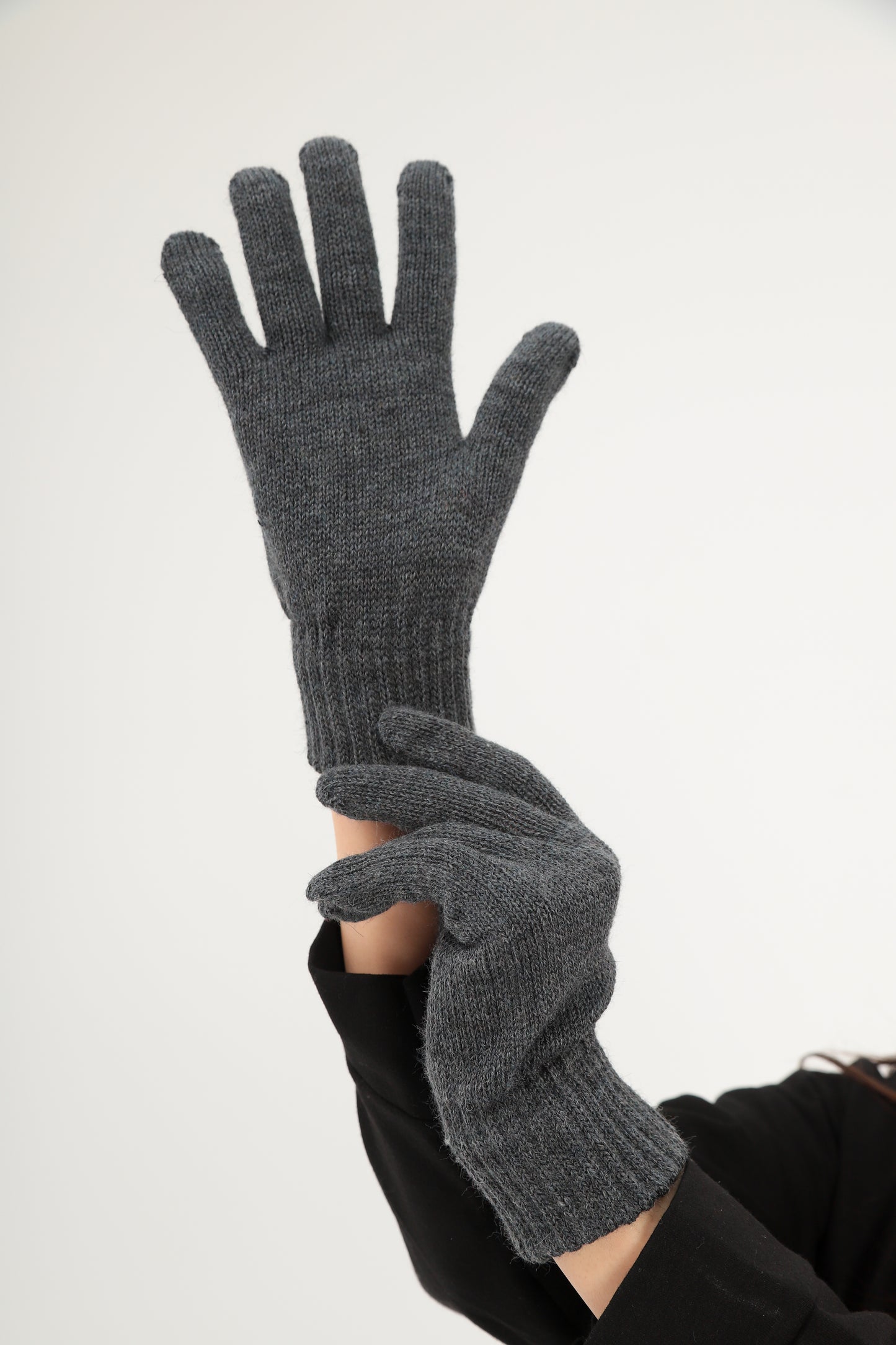 Parmaklı Eldiven (Koyu Gri)