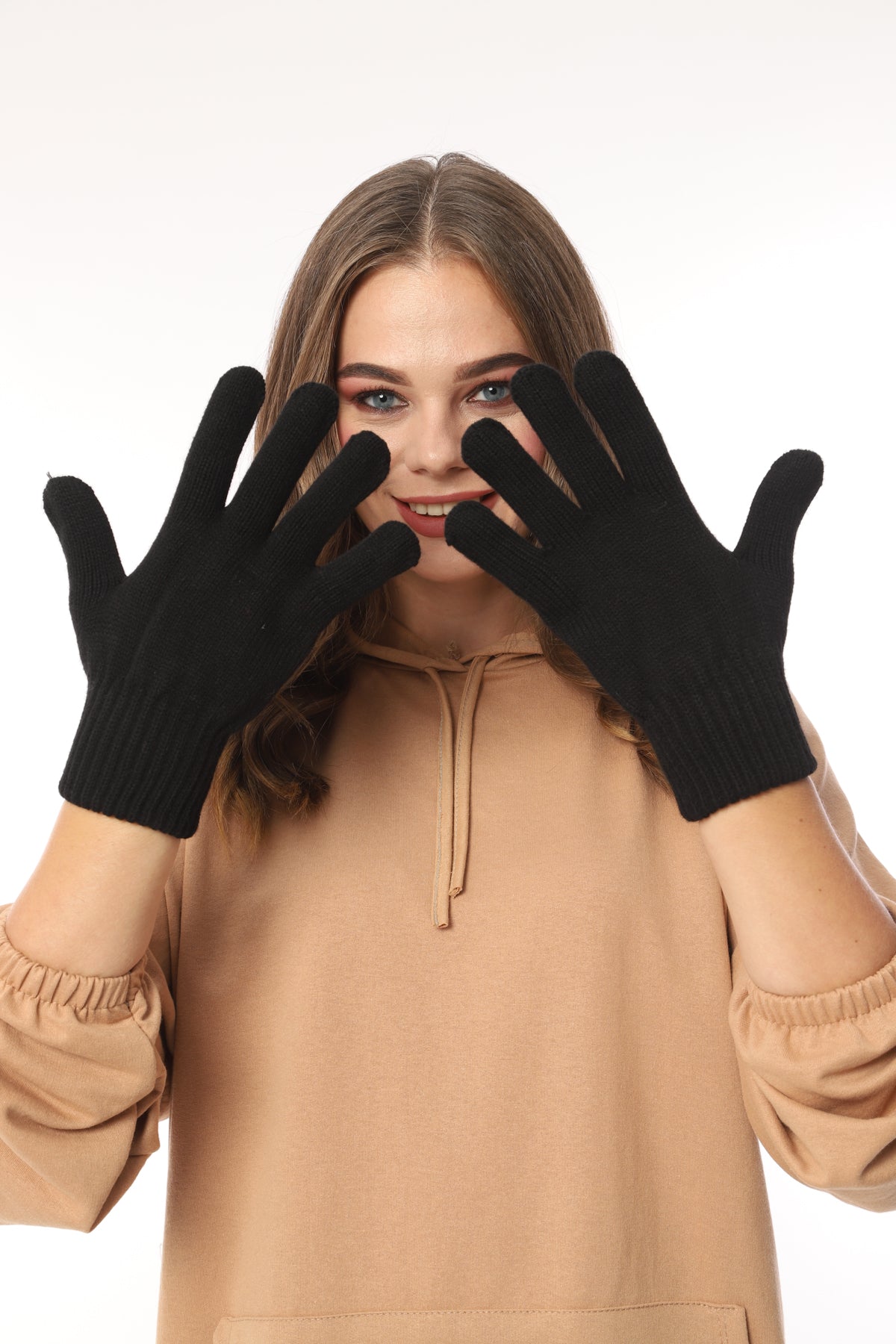 Süper Kalın Eldiven (Siyah)