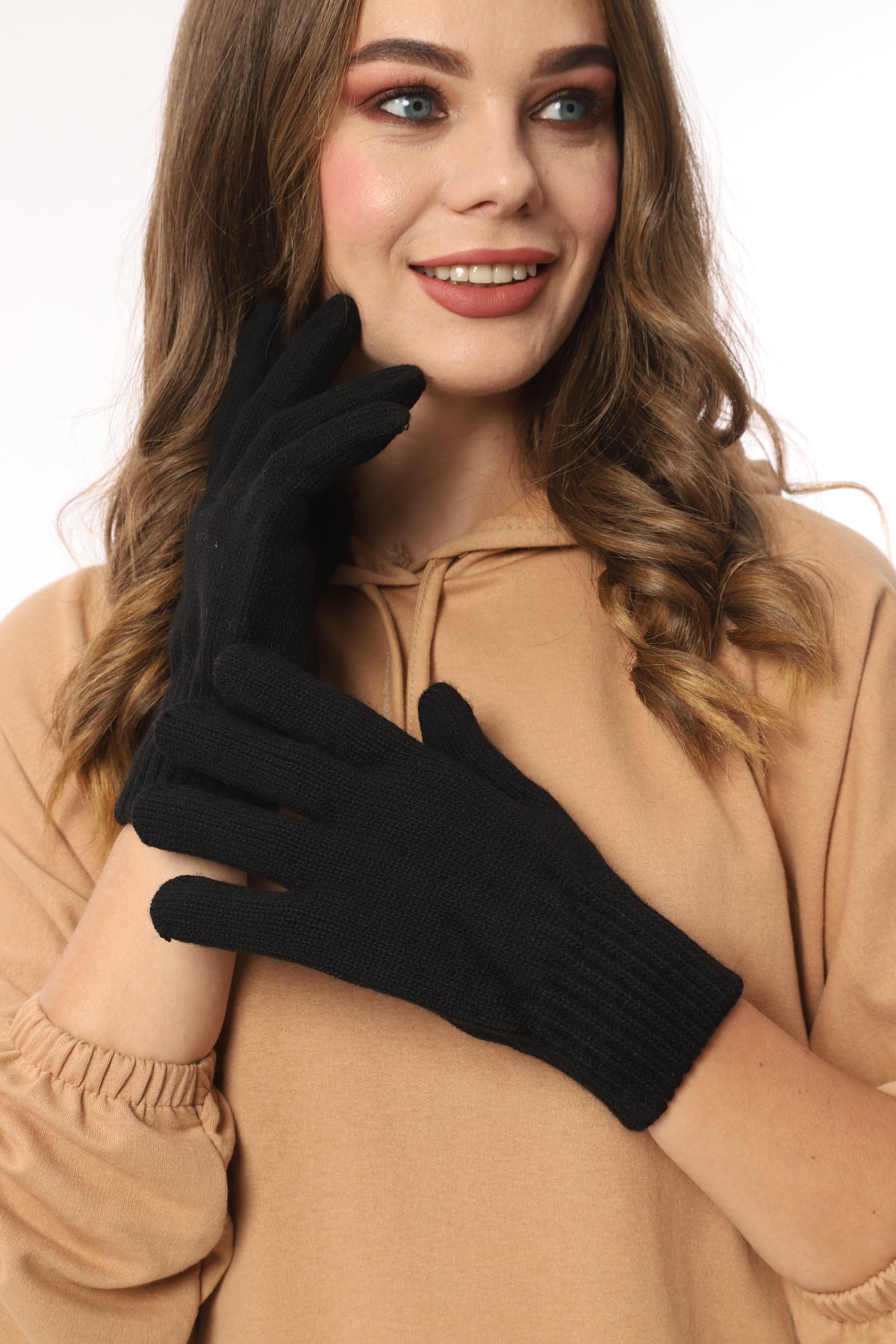 Süper Kalın Eldiven (Siyah)