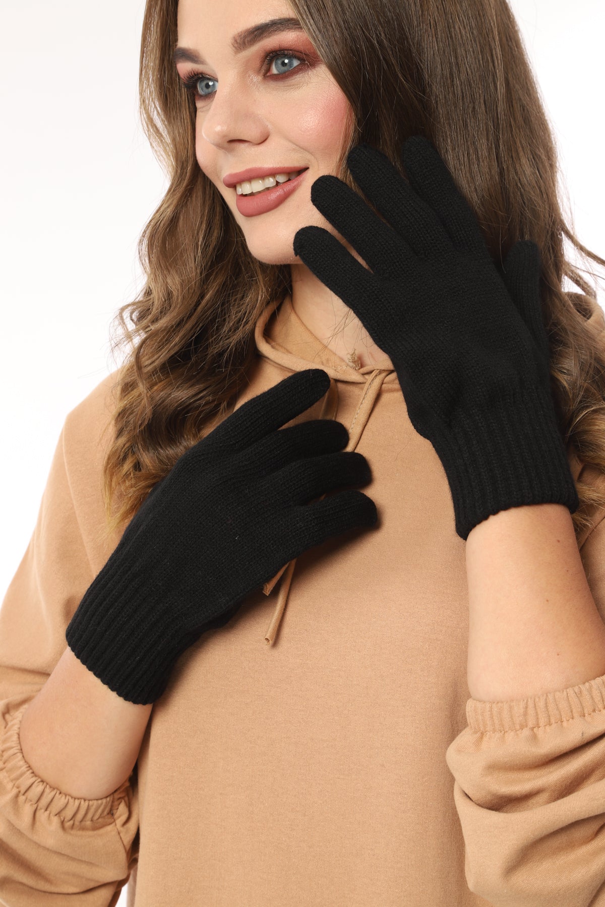 Süper Kalın Eldiven (Siyah)