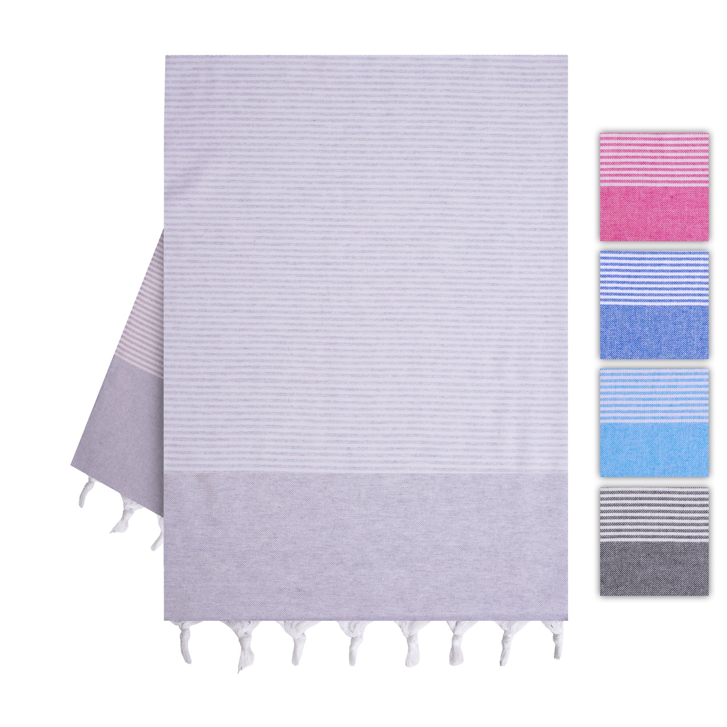 Here Mood Hürrem Desen Pestemal (Gri)