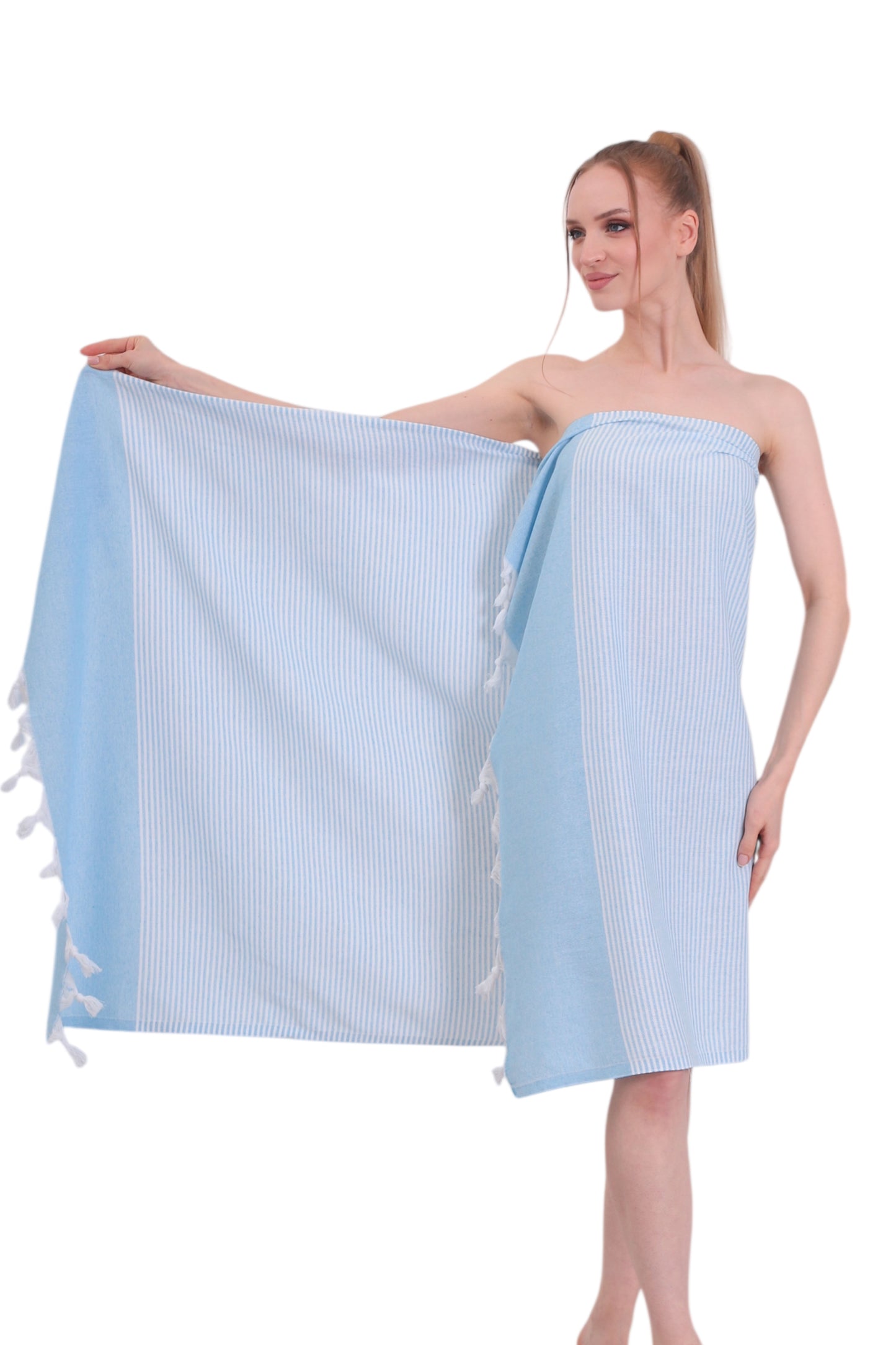 Here Mood Hürrem Desen Pestemal (Turkuaz)