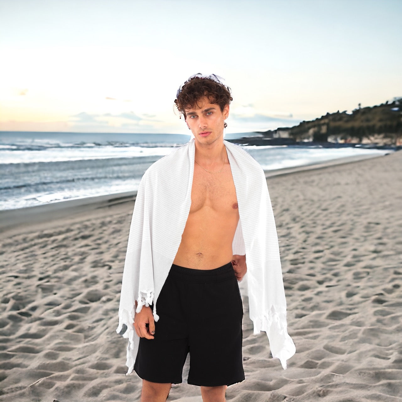 Here Mood Hürrem Desen Pestemal (Gri)