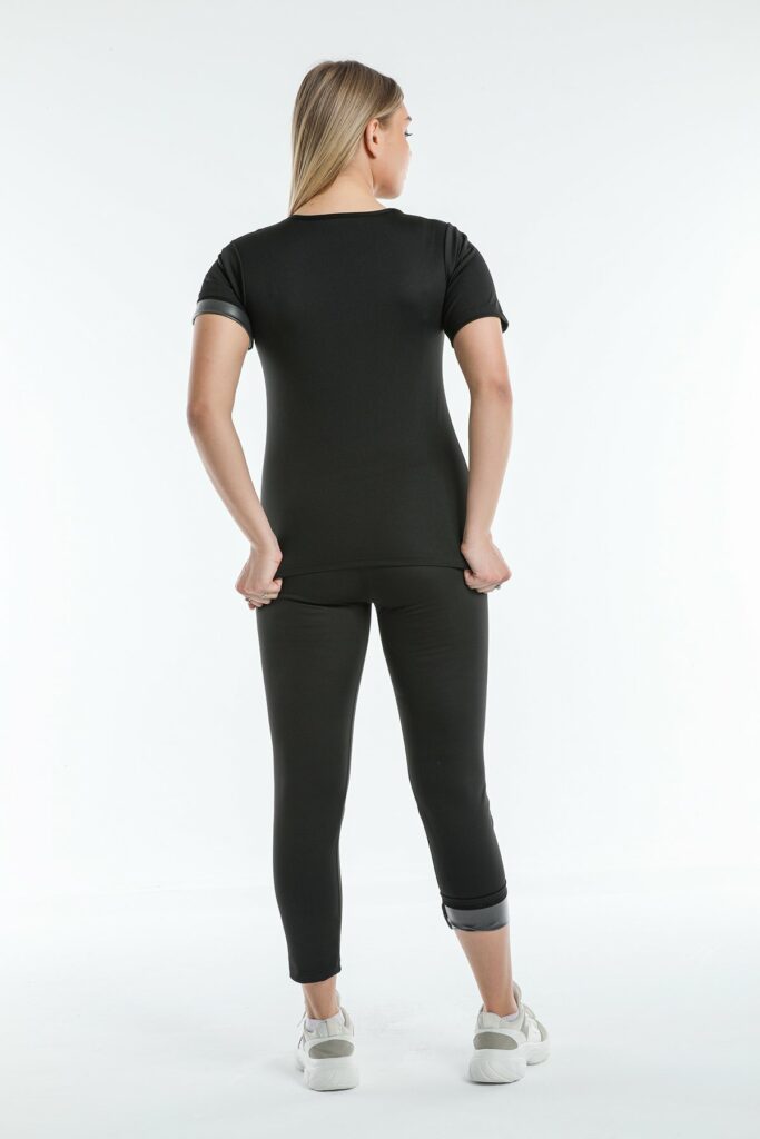 Termal Sauna Bady Fermuarlı ve Yarım Kol