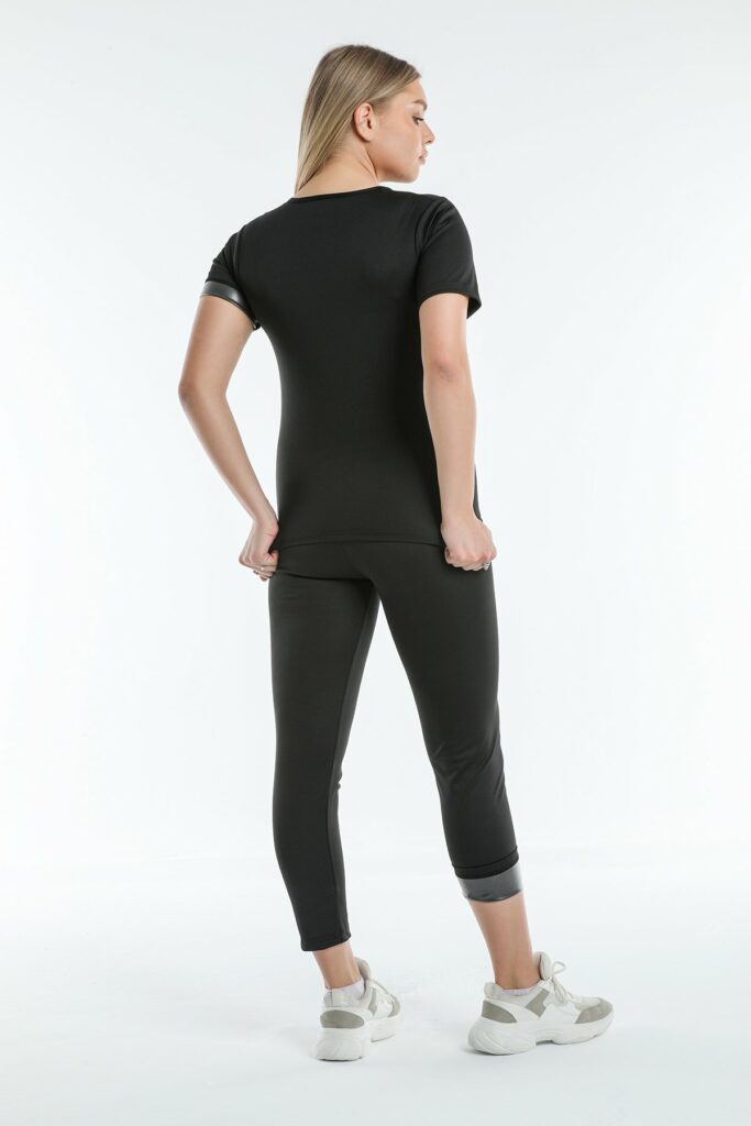 Termal Sauna Bady Fermuarlı ve Yarım Kol