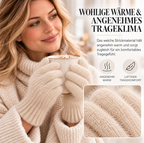 Winterhandschuhe für Damen (Creme)