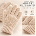 Winterhandschuhe für Damen (Creme)