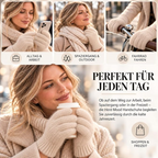 Winterhandschuhe für Damen (Creme)