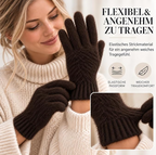 Winterhandschuhe für Damen (Dunkelbraun)