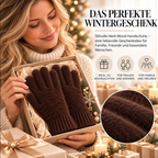 Winterhandschuhe für Damen (Dunkelbraun)