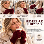 Winterhandschuhe für Damen (Bordeaux)