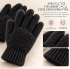 Winterhandschuhe für Damen (Schwarz)