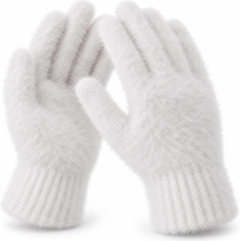 Winterhandschuhe für Damen (Weiß)