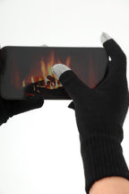 Touchscreen-Handschuhe (Schwarz)