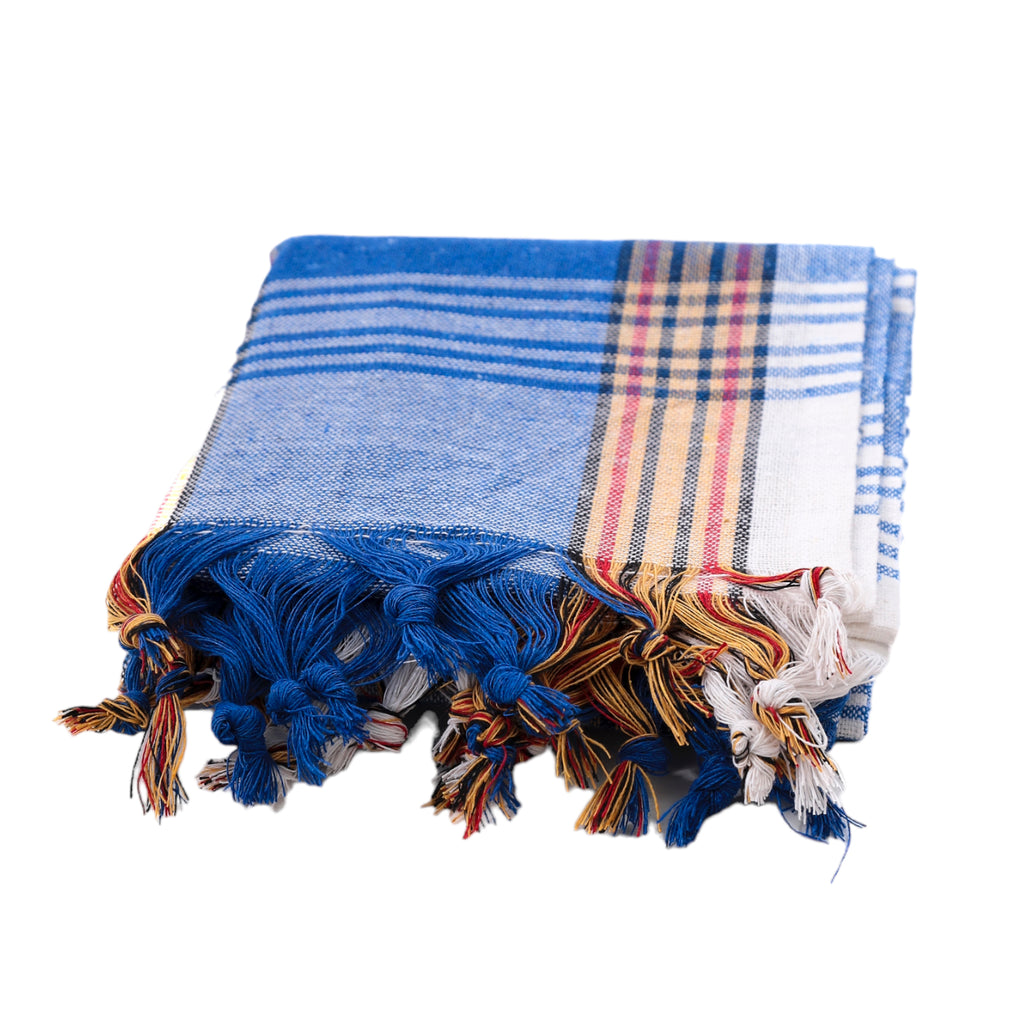 Heré Mood Klassisches Hamam-Pestemal (Blau)