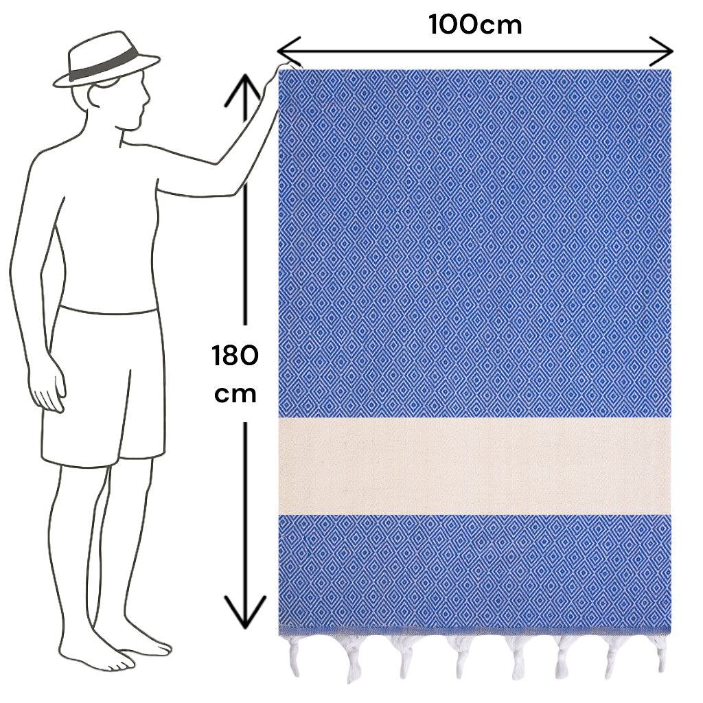 Heré Mood Pestemal (Blau)