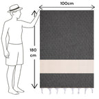 Heré Mood Pestemal (Schwarz)