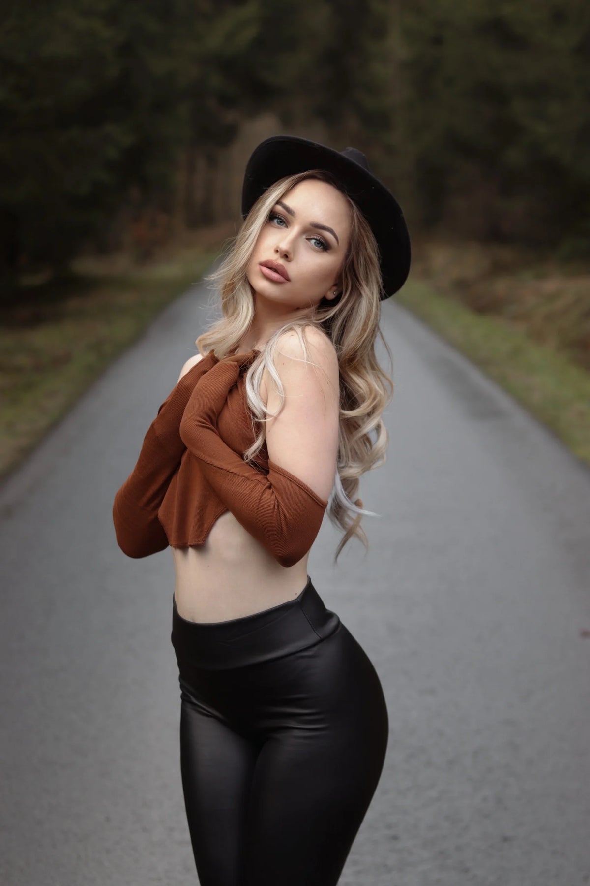 Heré Mood Leder-Leggings