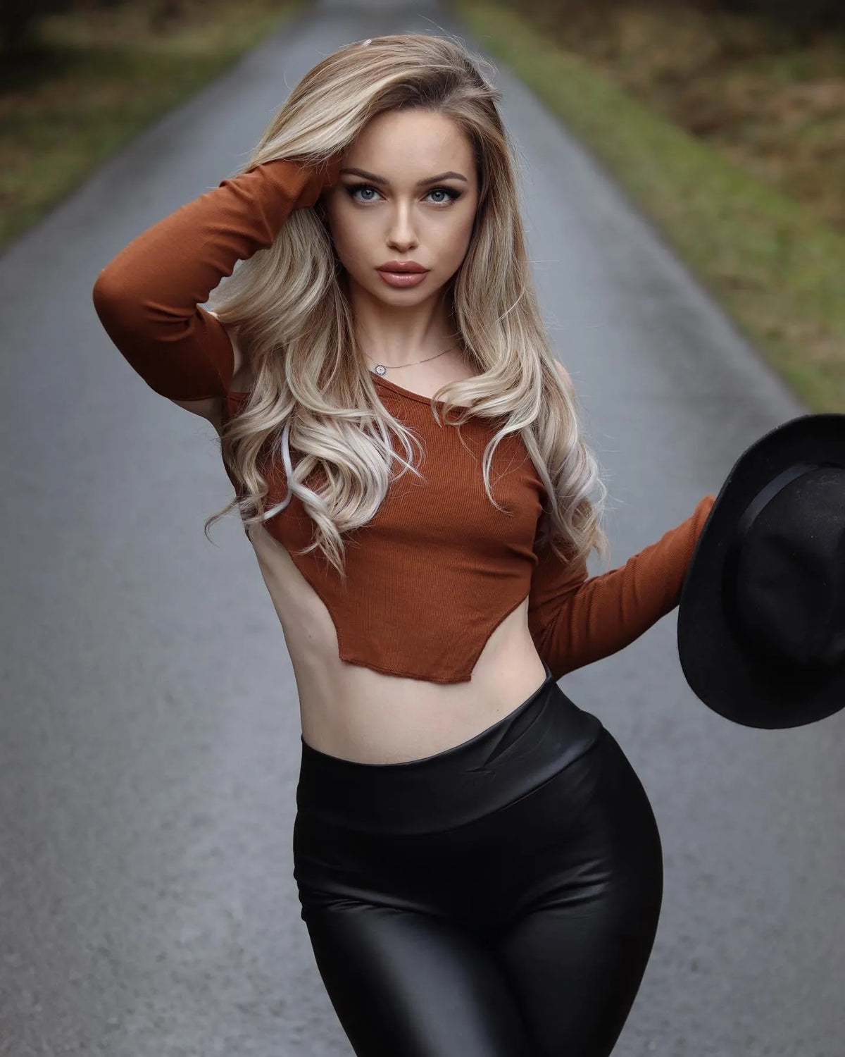 Heré Mood Leder-Leggings